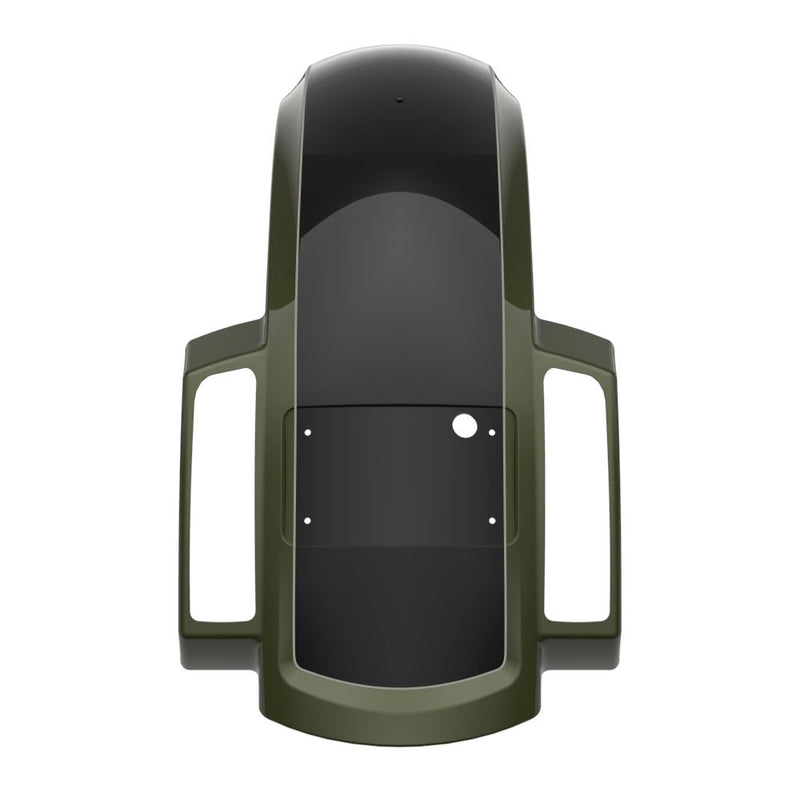 Advanblack Color Matched Holeshot 2.0 Chopped Rear Fender with Curved LED License Plate Bracket for '23.5-Up Harley Touring