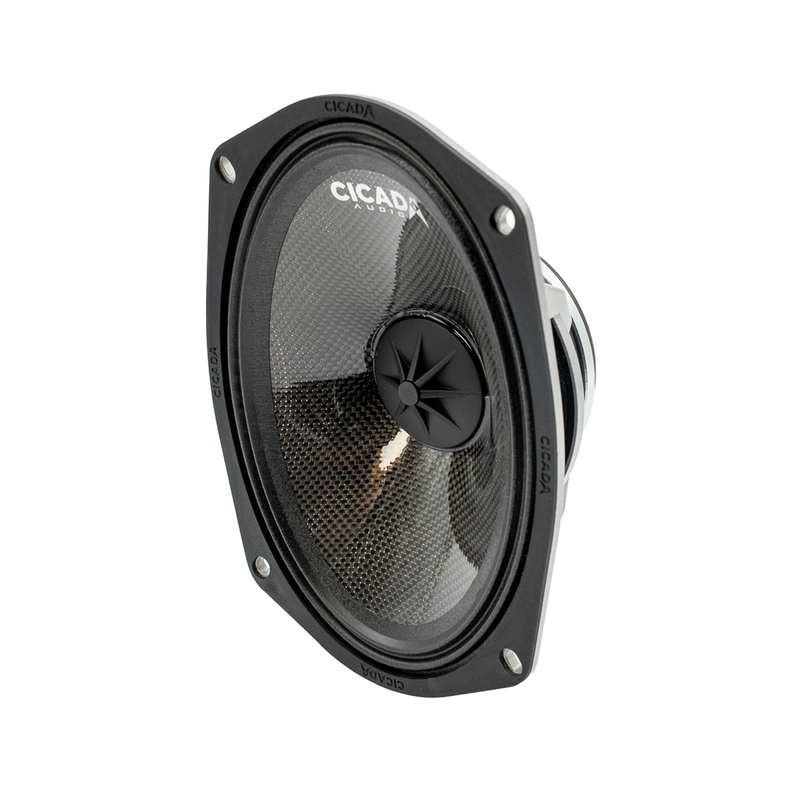 CICADA AUDIO CXK69 6X9-INCH MID-BASS COMPONENT SPEAKER KIT
