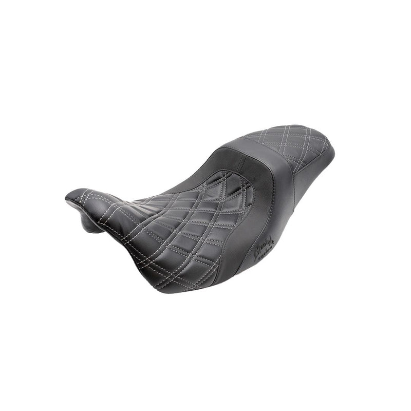 LIFESTYLE CYCLES - Performer Seat Touring - Black - Silver  Stitch - Touring '08-'23