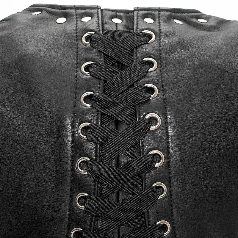 Empress Women's Motorcycle Leather Vest