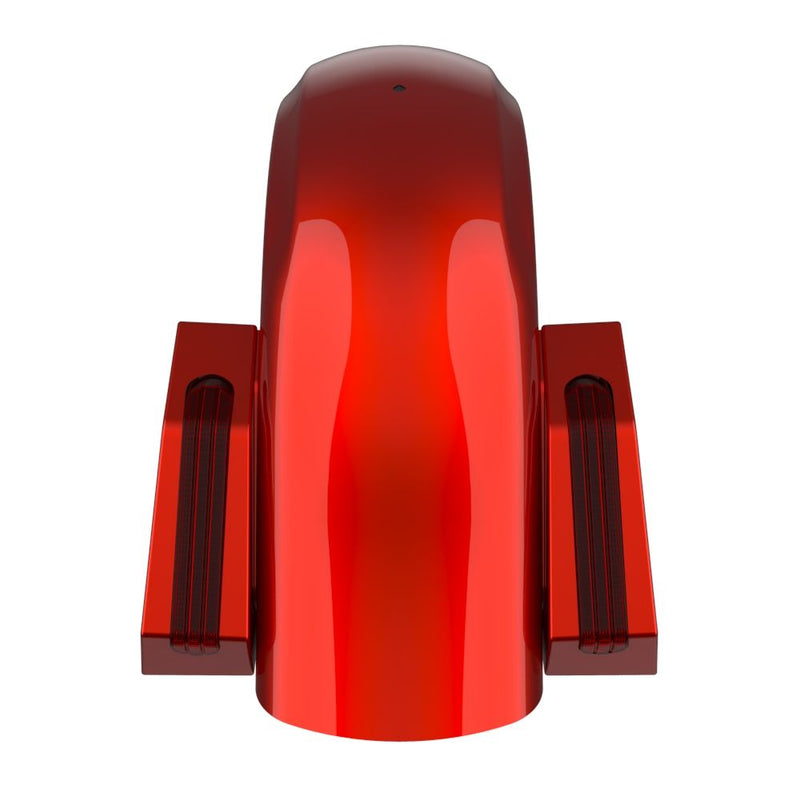 Advanblack Color Matched Holeshot 1.0 Chopped Rear Fender  for '09-'23 Harley Touring