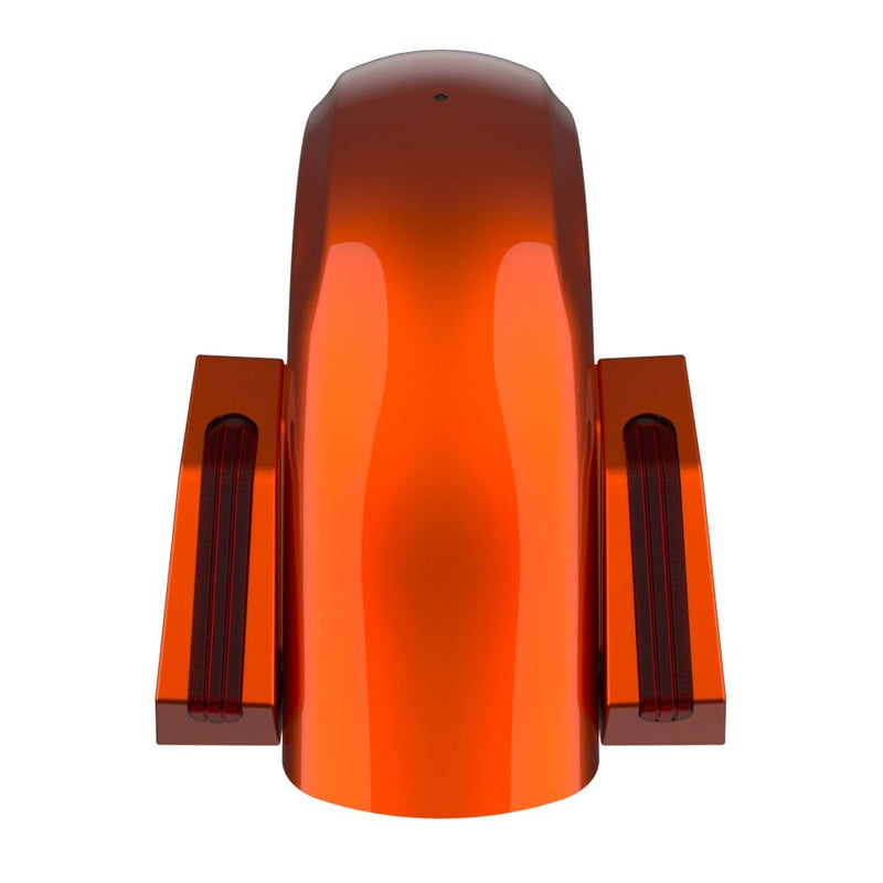 Advanblack Color Matched Holeshot 1.0 Chopped Rear Fender  for '09-'23 Harley Touring