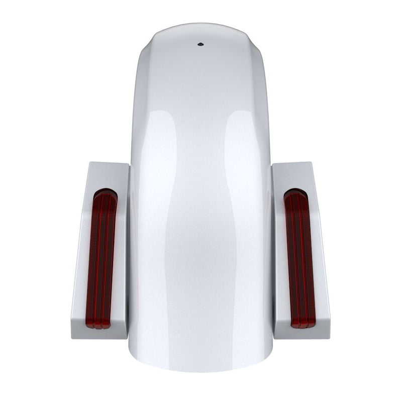 Advanblack Color Matched Holeshot 1.0 Chopped Rear Fender  for '09-'23 Harley Touring
