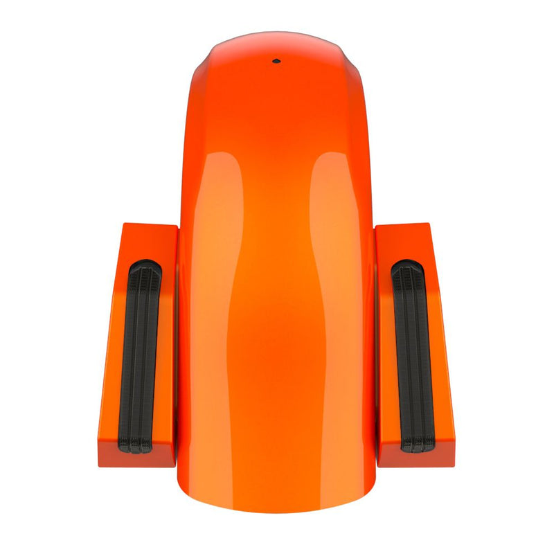 Advanblack Color Matched Holeshot 1.0 Chopped Rear Fender  for '09-'23 Harley Touring