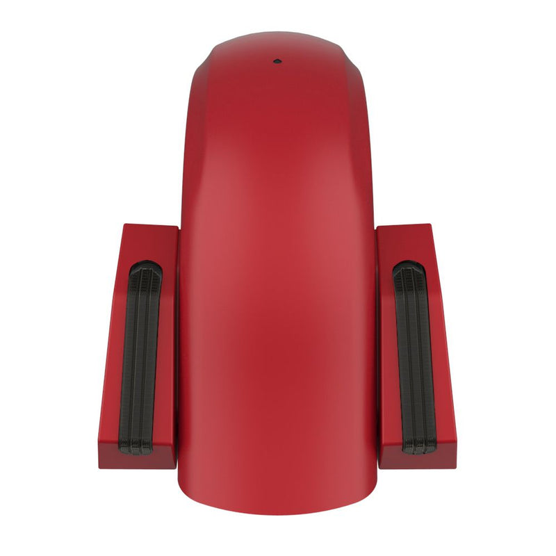 Advanblack Color Matched Holeshot 1.0 Chopped Rear Fender  for '09-'23 Harley Touring