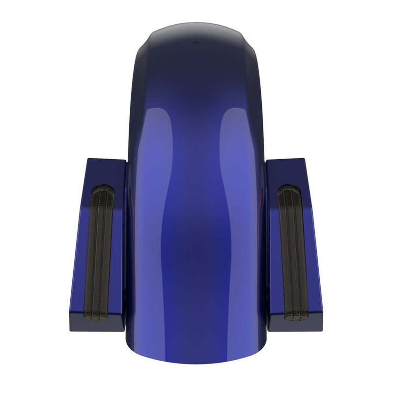 Advanblack Color Matched Holeshot 1.0 Chopped Rear Fender  for '09-'23 Harley Touring