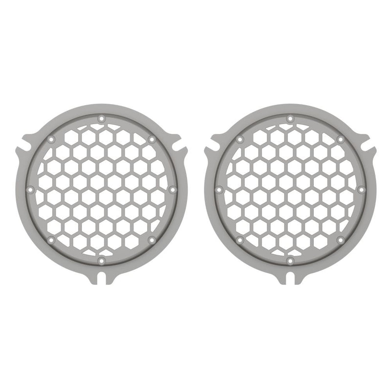 Advanblack HEX Speaker Grills Color Matched For 2014+ Electric Glide / Street Glide Inner Fairing