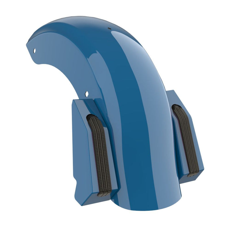 Advanblack Color Matched Holeshot 1.0 Chopped Rear Fender  for '09-'23 Harley Touring