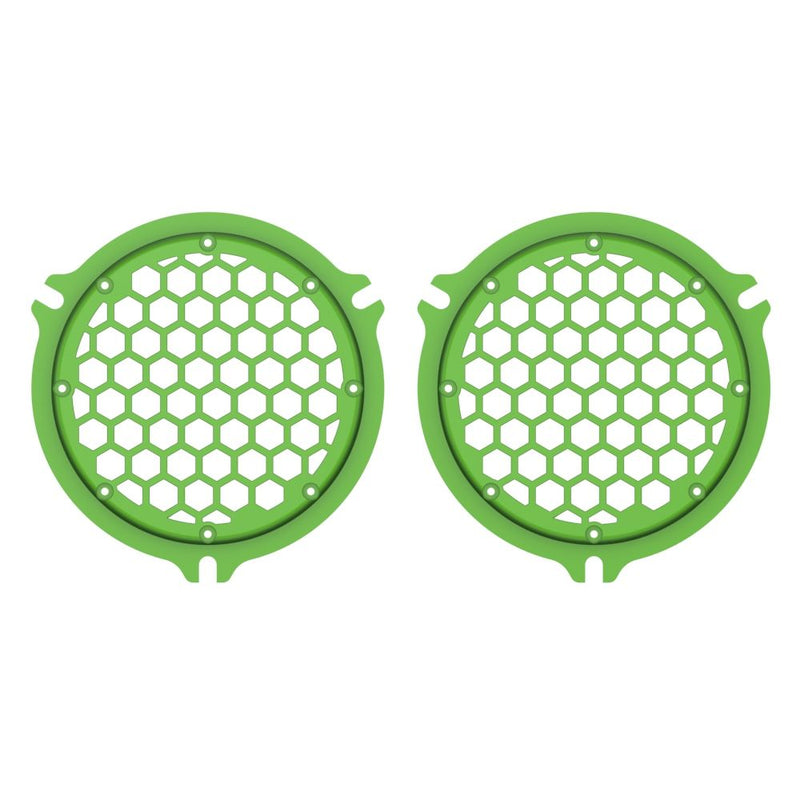 Advanblack HEX Speaker Grills Color Matched For 2014+ Electric Glide / Street Glide Inner Fairing