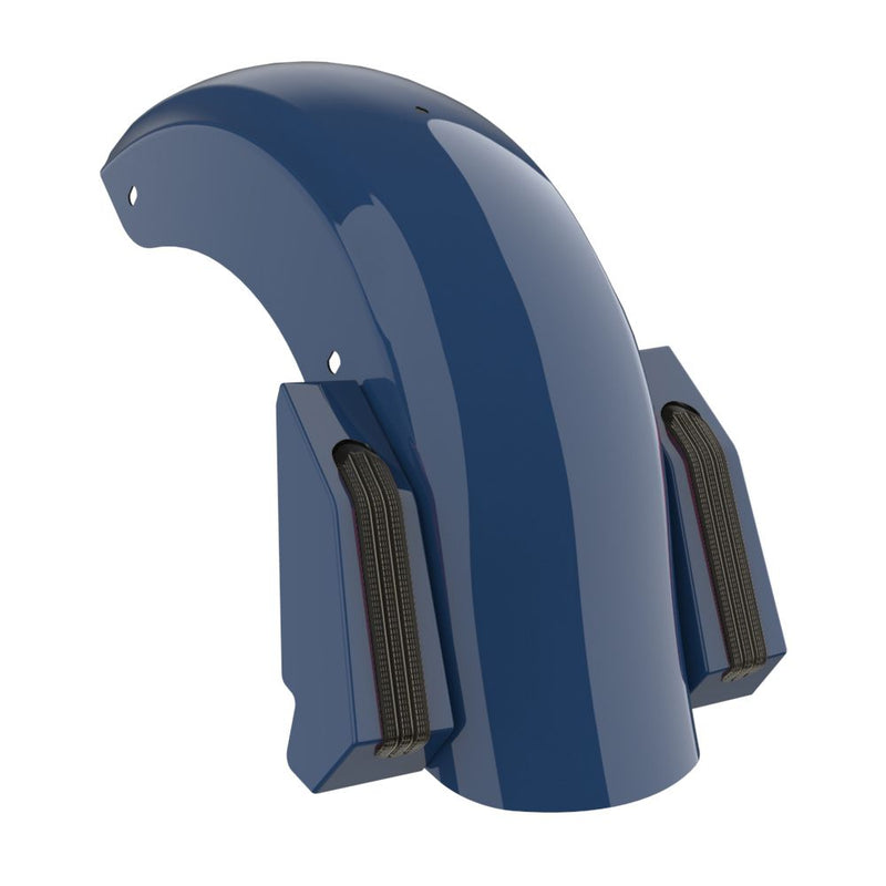 Advanblack Color Matched Holeshot 1.0 Chopped Rear Fender  for '09-'23 Harley Touring
