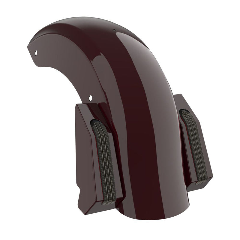 Advanblack Color Matched Holeshot 1.0 Chopped Rear Fender  for '09-'23 Harley Touring