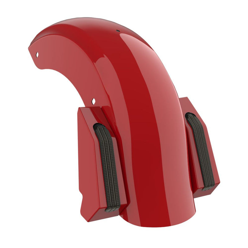 Advanblack Color Matched Holeshot 1.0 Chopped Rear Fender  for '09-'23 Harley Touring