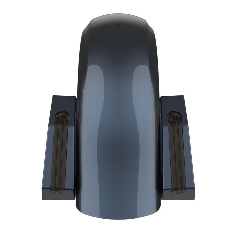 Advanblack Color Matched Holeshot 1.0 Chopped Rear Fender  for '09-'23 Harley Touring