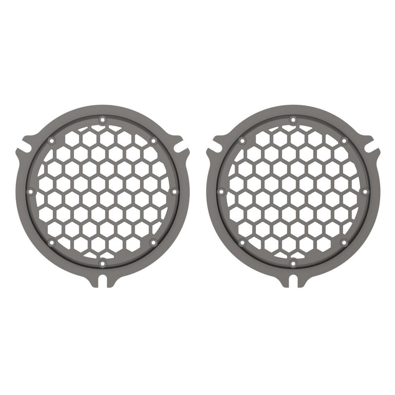 Advanblack HEX Speaker Grills Color Matched For 2014+ Electric Glide / Street Glide Inner Fairing