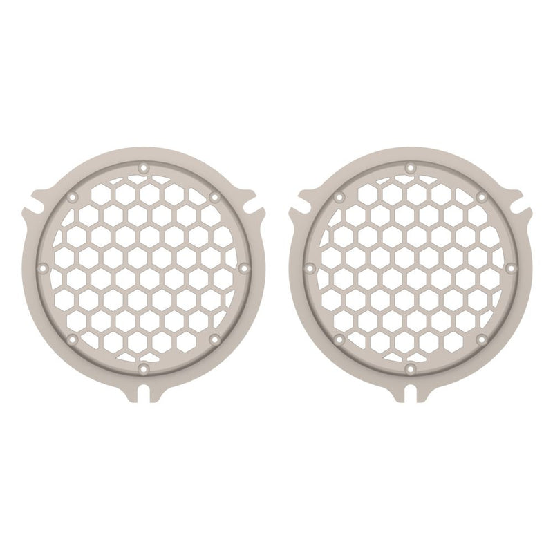 Advanblack HEX Speaker Grills Color Matched For 2014+ Electric Glide / Street Glide Inner Fairing