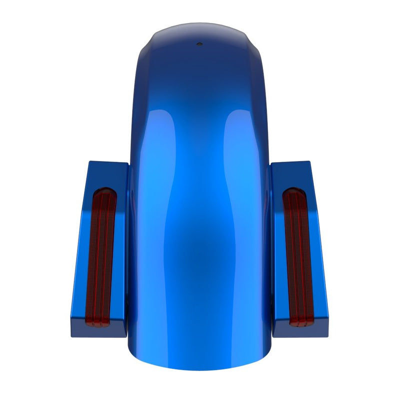 Advanblack Color Matched Holeshot 1.0 Chopped Rear Fender  for '09-'23 Harley Touring