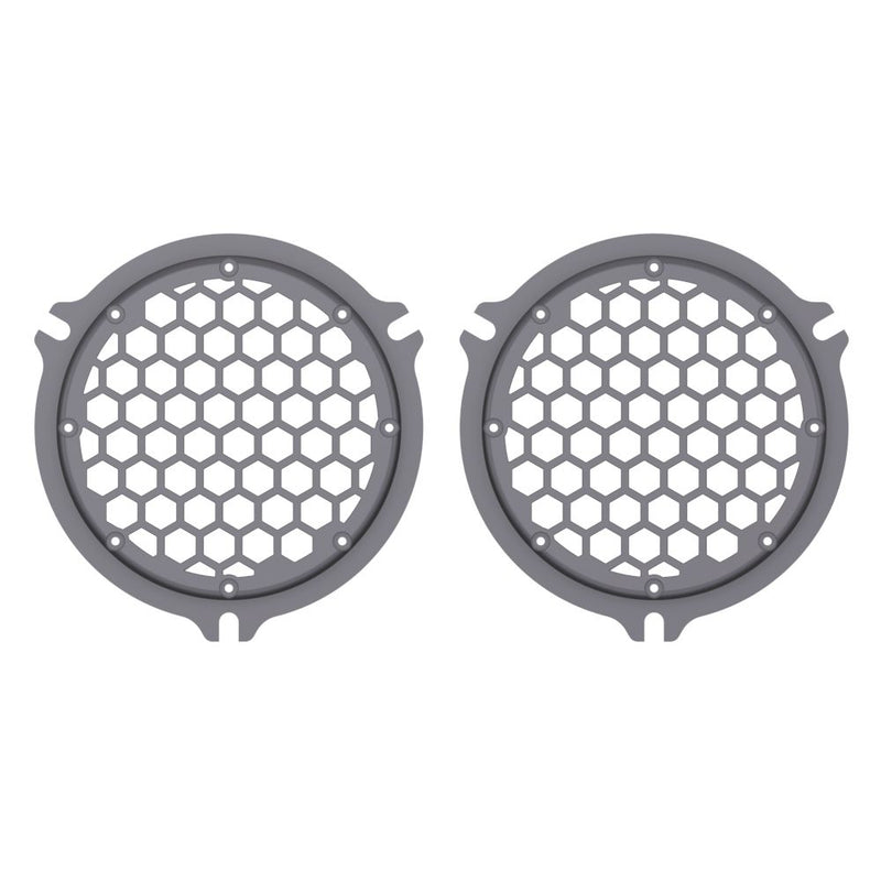 Advanblack HEX Speaker Grills Color Matched For 2014+ Electric Glide / Street Glide Inner Fairing
