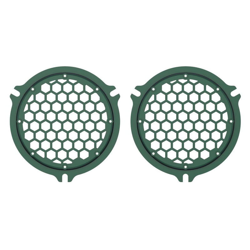 Advanblack HEX Speaker Grills Color Matched For 2014+ Electric Glide / Street Glide Inner Fairing