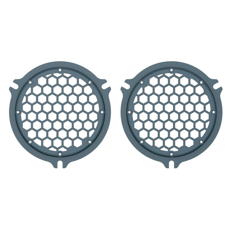 Advanblack HEX Speaker Grills Color Matched For 2014+ Electric Glide / Street Glide Inner Fairing