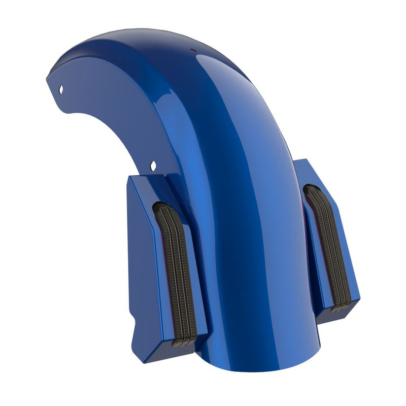 Advanblack Color Matched Holeshot 1.0 Chopped Rear Fender  for '09-'23 Harley Touring