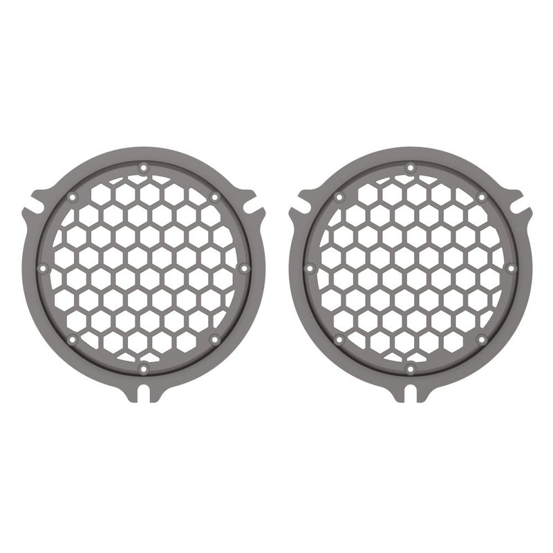 Advanblack HEX Speaker Grills Color Matched For 2014+ Electric Glide / Street Glide Inner Fairing