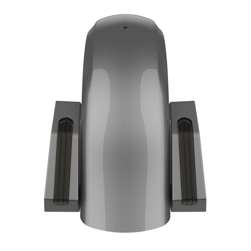Advanblack Color Matched Holeshot 1.0 Chopped Rear Fender  for '09-'23 Harley Touring