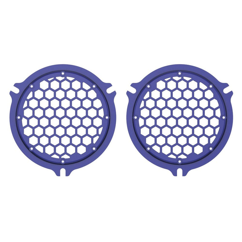 Advanblack HEX Speaker Grills Color Matched For 2014+ Electric Glide / Street Glide Inner Fairing