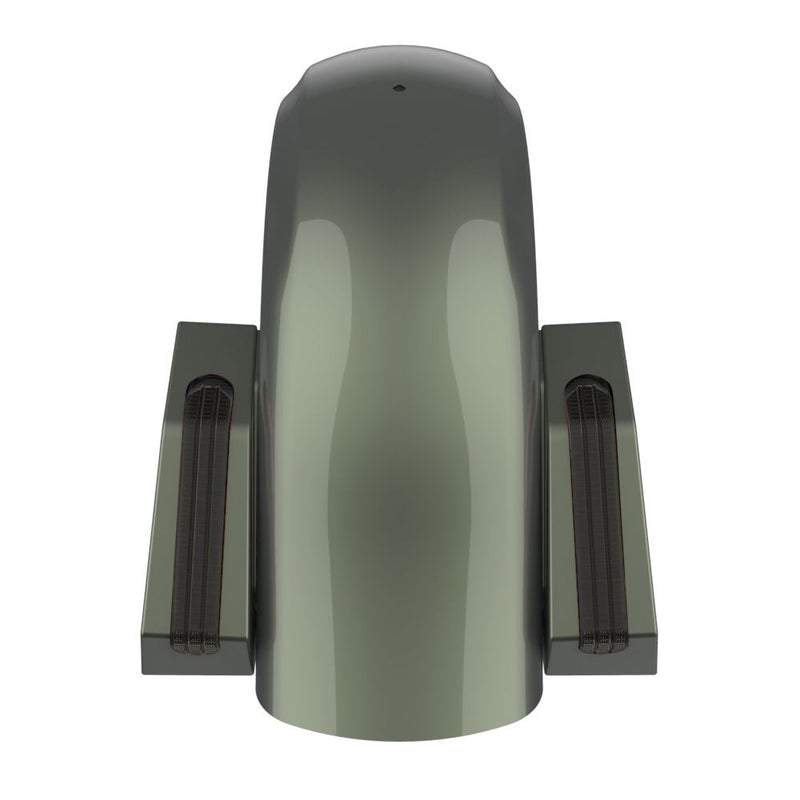 Advanblack Color Matched Holeshot 1.0 Chopped Rear Fender  for '09-'23 Harley Touring