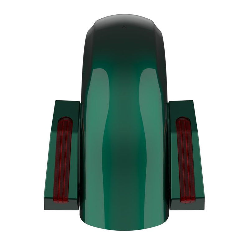 Advanblack Color Matched Holeshot 1.0 Chopped Rear Fender  for '09-'23 Harley Touring
