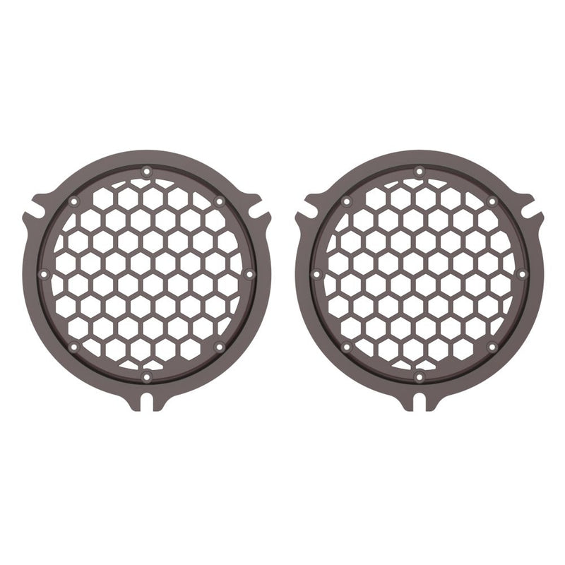 Advanblack HEX Speaker Grills Color Matched For 2014+ Electric Glide / Street Glide Inner Fairing
