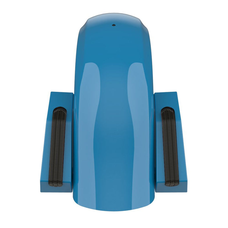 Advanblack Color Matched Holeshot 1.0 Chopped Rear Fender  for '09-'23 Harley Touring