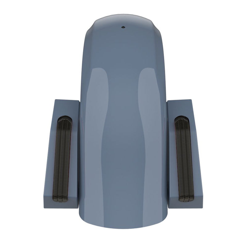Advanblack Color Matched Holeshot 1.0 Chopped Rear Fender  for '09-'23 Harley Touring
