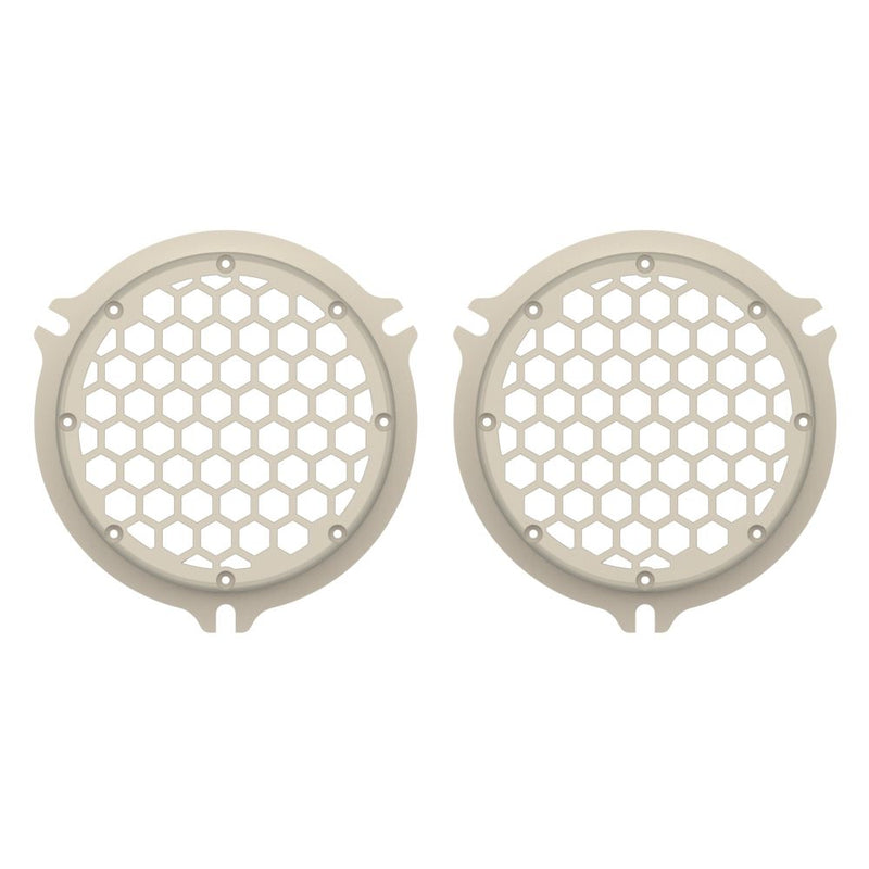 Advanblack HEX Speaker Grills Color Matched For 2014+ Electric Glide / Street Glide Inner Fairing