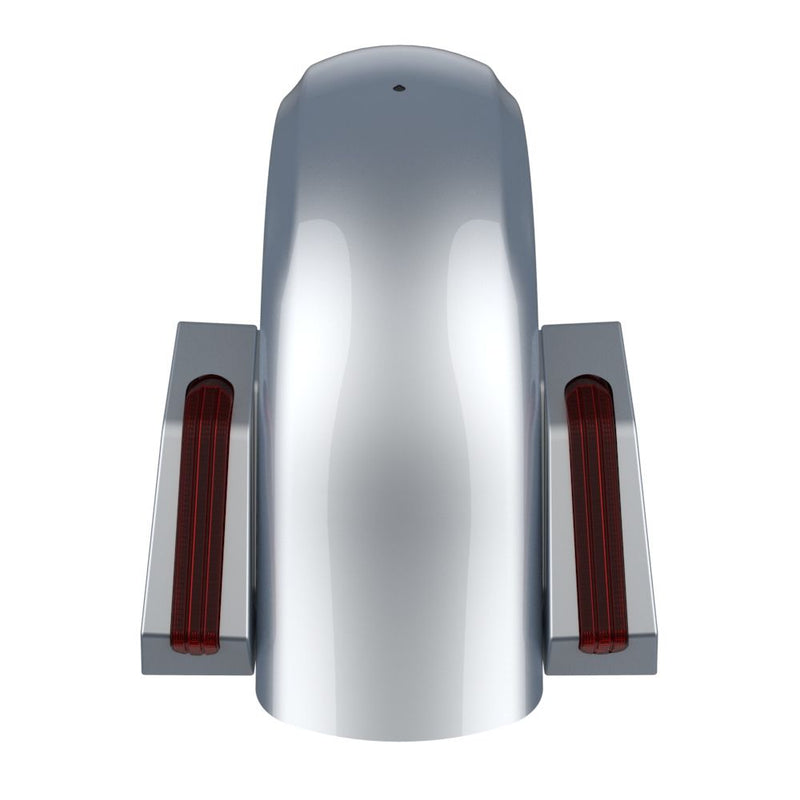 Advanblack Color Matched Holeshot 1.0 Chopped Rear Fender  for '09-'23 Harley Touring