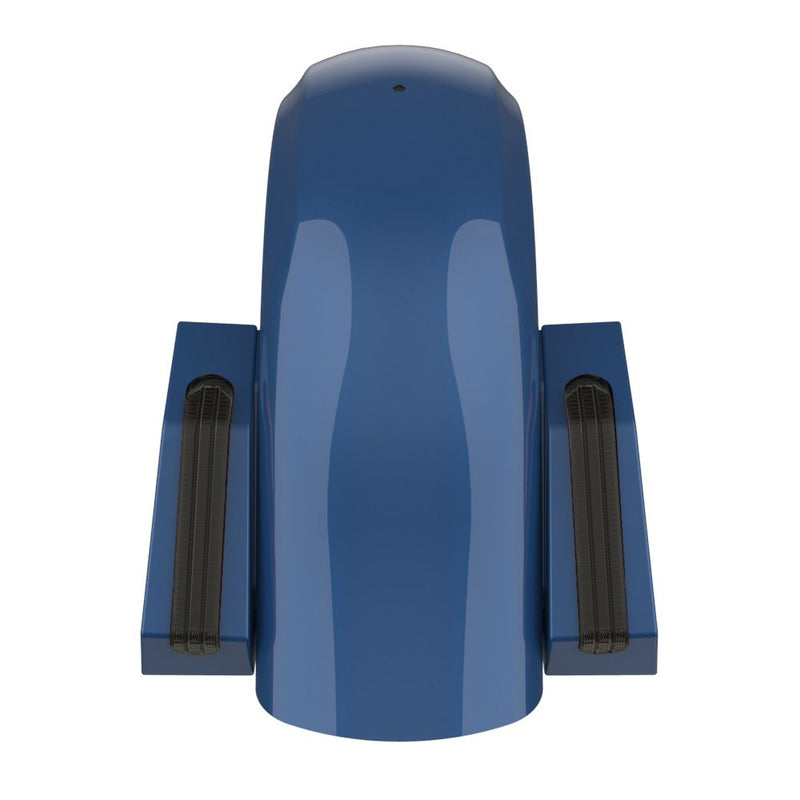 Advanblack Color Matched Holeshot 1.0 Chopped Rear Fender  for '09-'23 Harley Touring