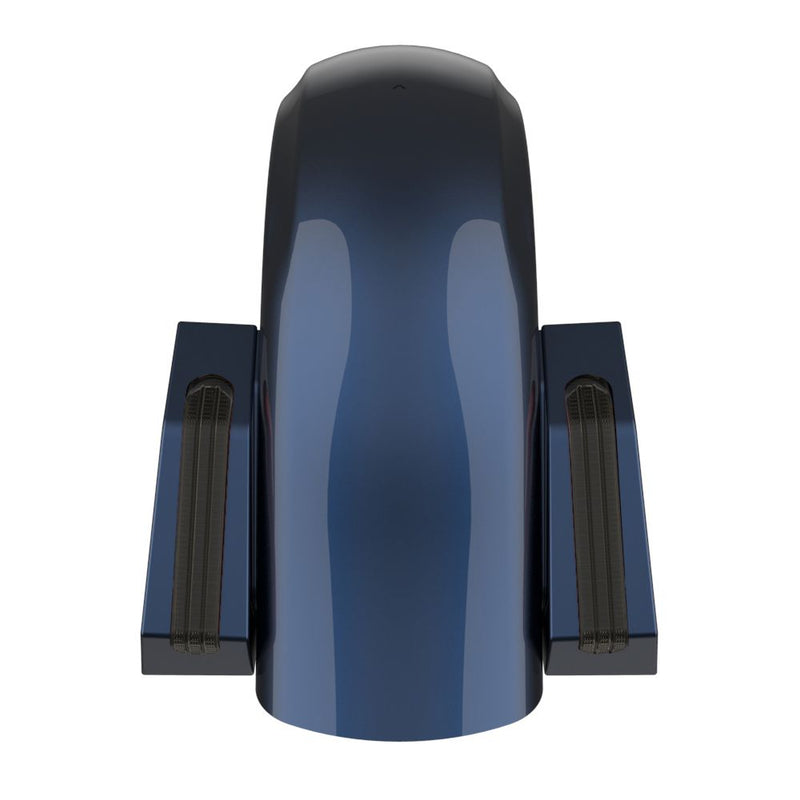 Advanblack Color Matched Holeshot 1.0 Chopped Rear Fender  for '09-'23 Harley Touring