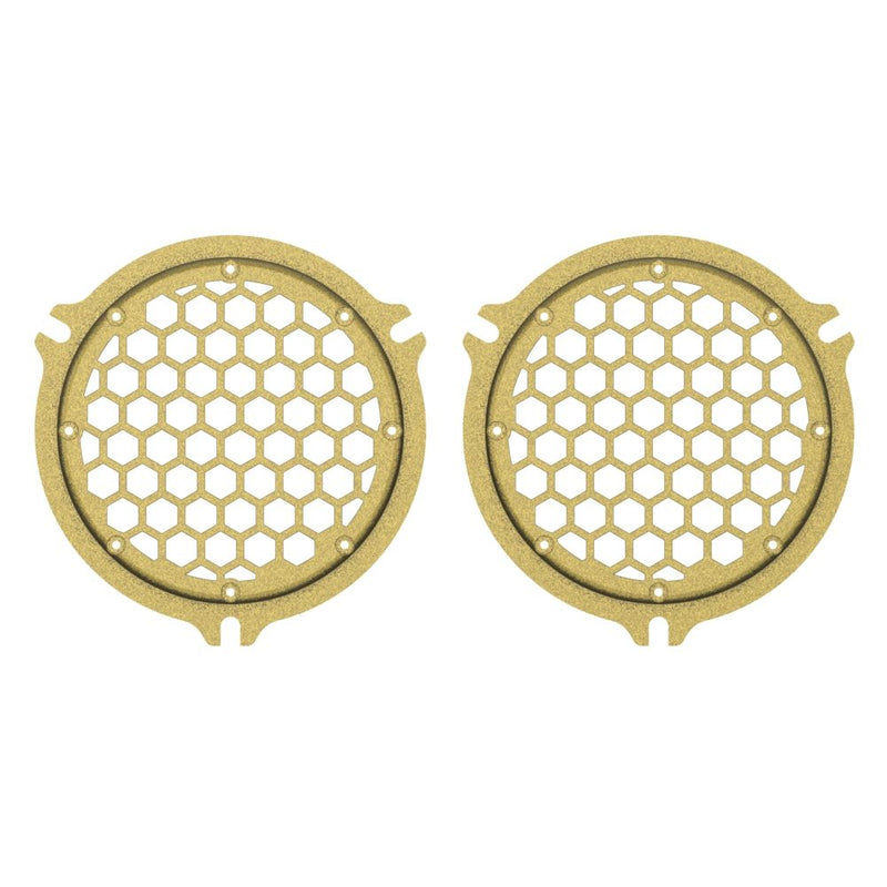 Advanblack HEX Speaker Grills Color Matched For 2014+ Electric Glide / Street Glide Inner Fairing