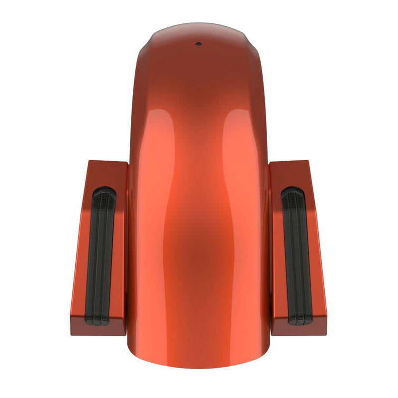 Advanblack Color Matched Holeshot 1.0 Chopped Rear Fender  for '09-'23 Harley Touring
