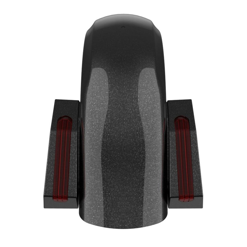 Advanblack Color Matched Holeshot 1.0 Chopped Rear Fender  for '09-'23 Harley Touring