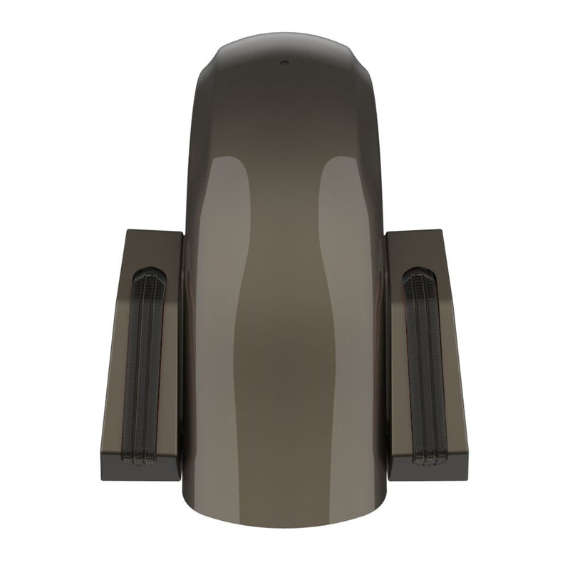 Advanblack Color Matched Holeshot 1.0 Chopped Rear Fender  for '09-'23 Harley Touring