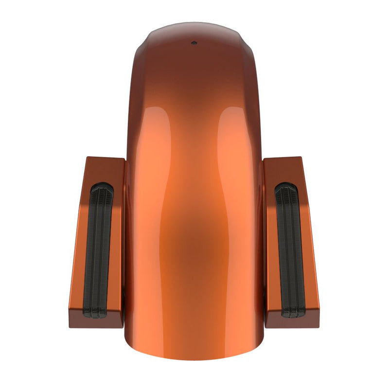 Advanblack Color Matched Holeshot 1.0 Chopped Rear Fender  for '09-'23 Harley Touring