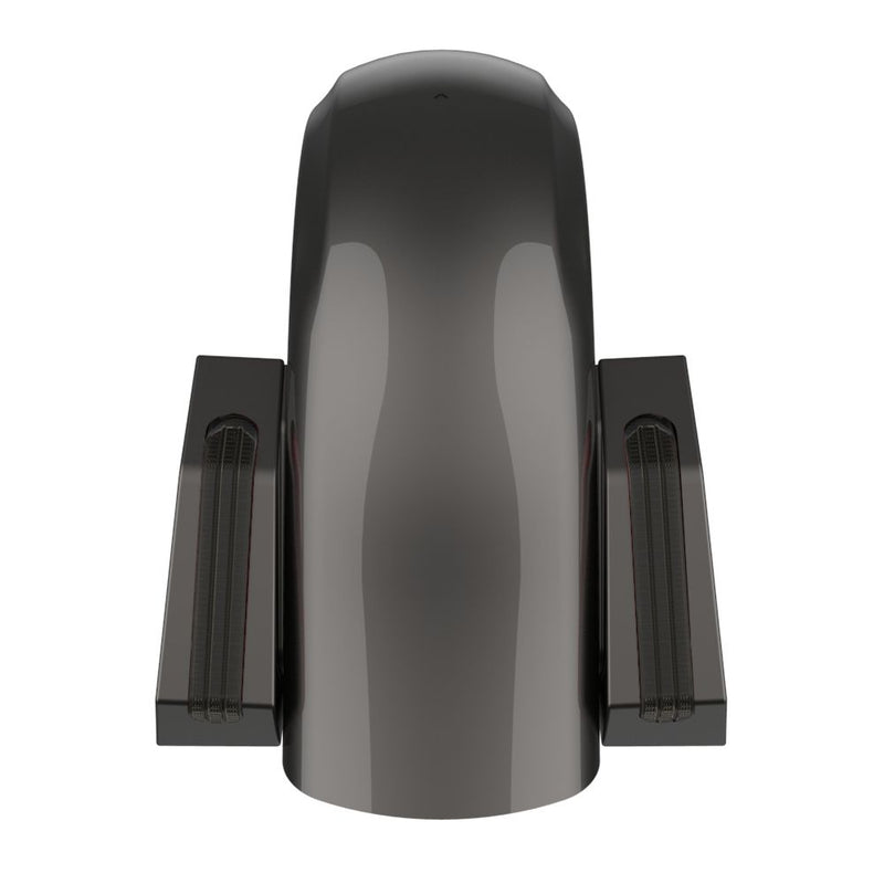 Advanblack Color Matched Holeshot 1.0 Chopped Rear Fender  for '09-'23 Harley Touring