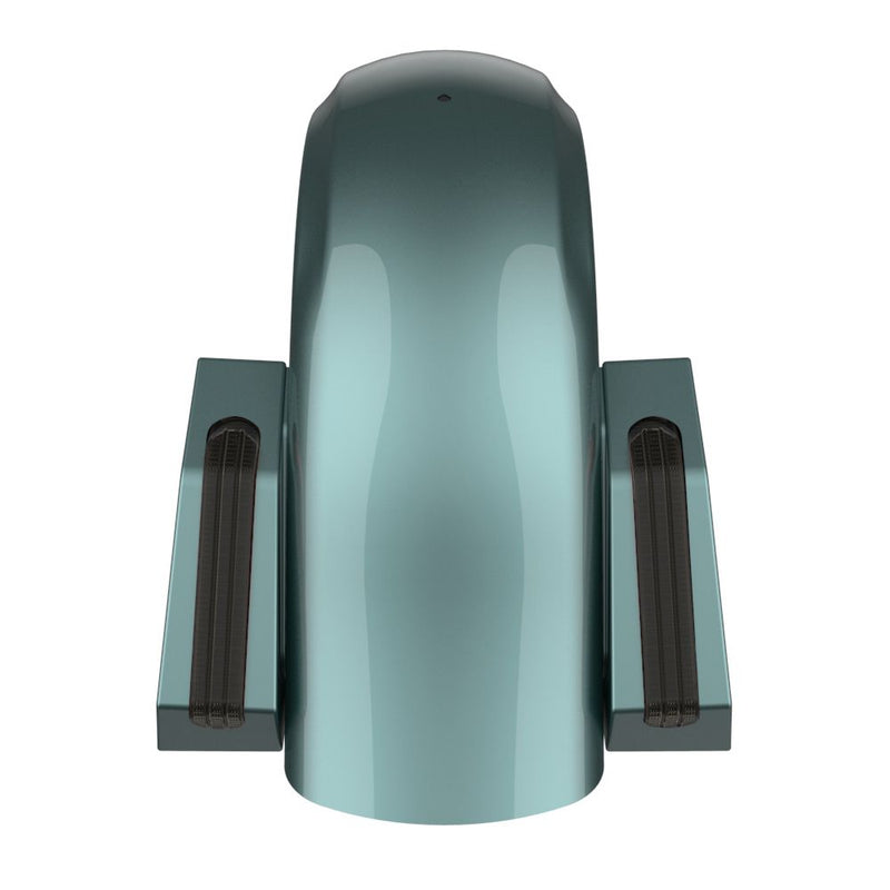 Advanblack Color Matched Holeshot 1.0 Chopped Rear Fender  for '09-'23 Harley Touring