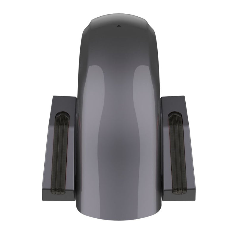 Advanblack Color Matched Holeshot 1.0 Chopped Rear Fender  for '09-'23 Harley Touring