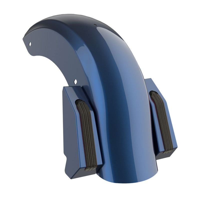 Advanblack Color Matched Holeshot 1.0 Chopped Rear Fender  for '09-'23 Harley Touring