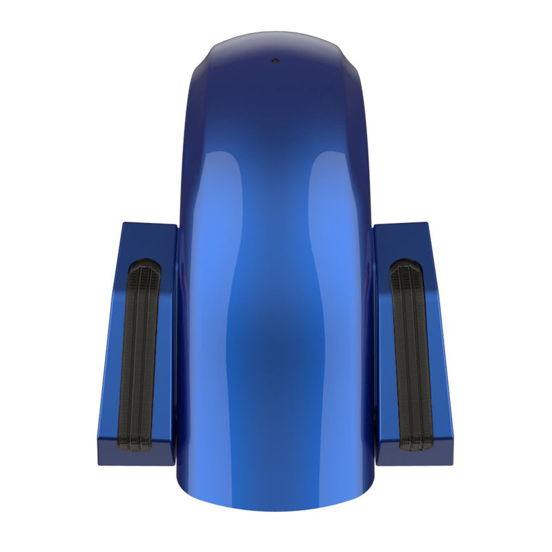 Advanblack Color Matched Holeshot 1.0 Chopped Rear Fender  for '09-'23 Harley Touring