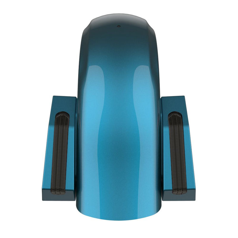 Advanblack Color Matched Holeshot 1.0 Chopped Rear Fender  for '09-'23 Harley Touring