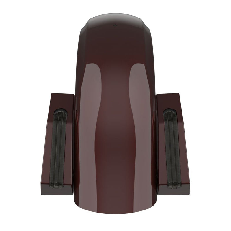 Advanblack Color Matched Holeshot 1.0 Chopped Rear Fender  for '09-'23 Harley Touring