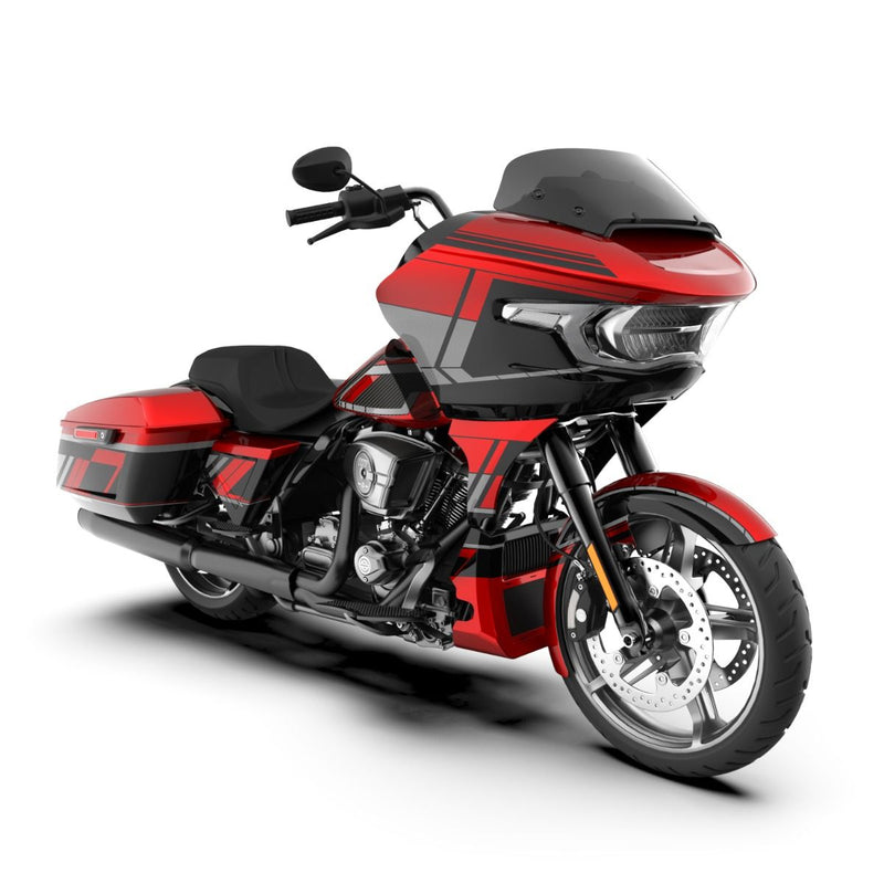 Advanblack Raging Circuit FULL BODY COLOR SWAP BUNDLE FOR '23.5-'26 HARLEY Road Glide