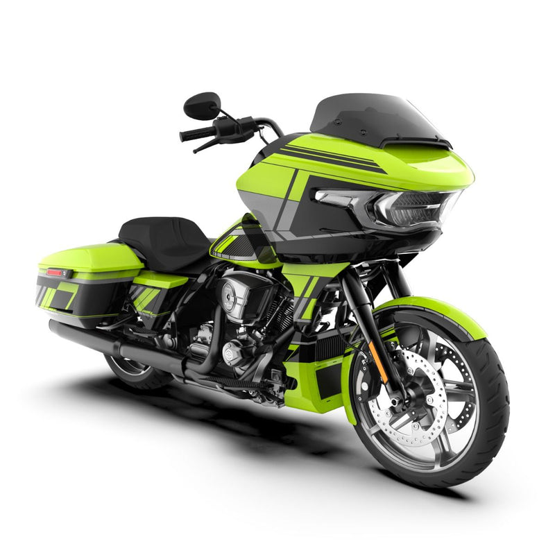 Advanblack Raging Circuit FULL BODY COLOR SWAP BUNDLE FOR '23.5-'26 HARLEY Road Glide